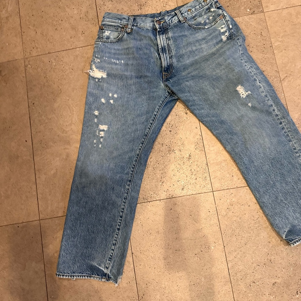 Women’s R13 Blue Relaxed Vintage-Inspired Jeans